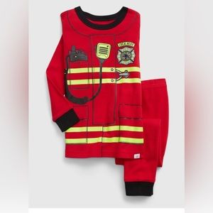 Baby Gap Firefighter Pajamas.  Size 2T